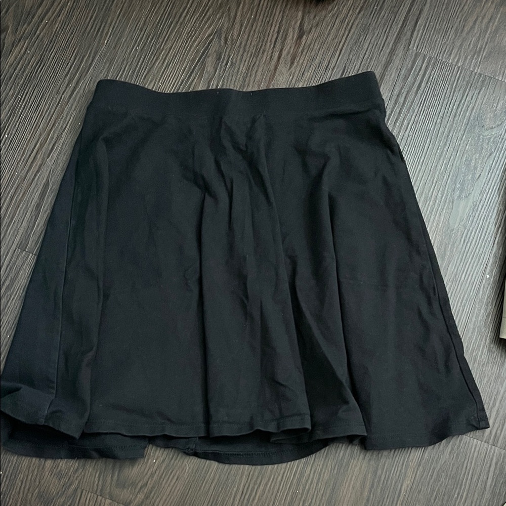 Forever 21 Black Skater Skirt